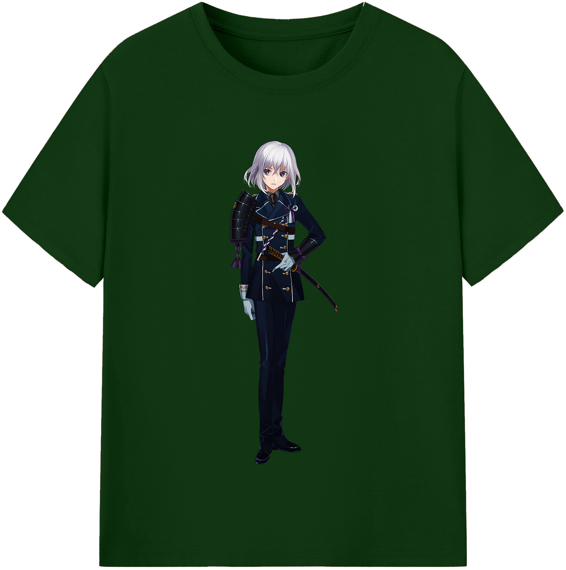 （画像用） 刀剣乱舞 Touken Ranbu 綿100％半袖Tシャツ（フロントプリント）